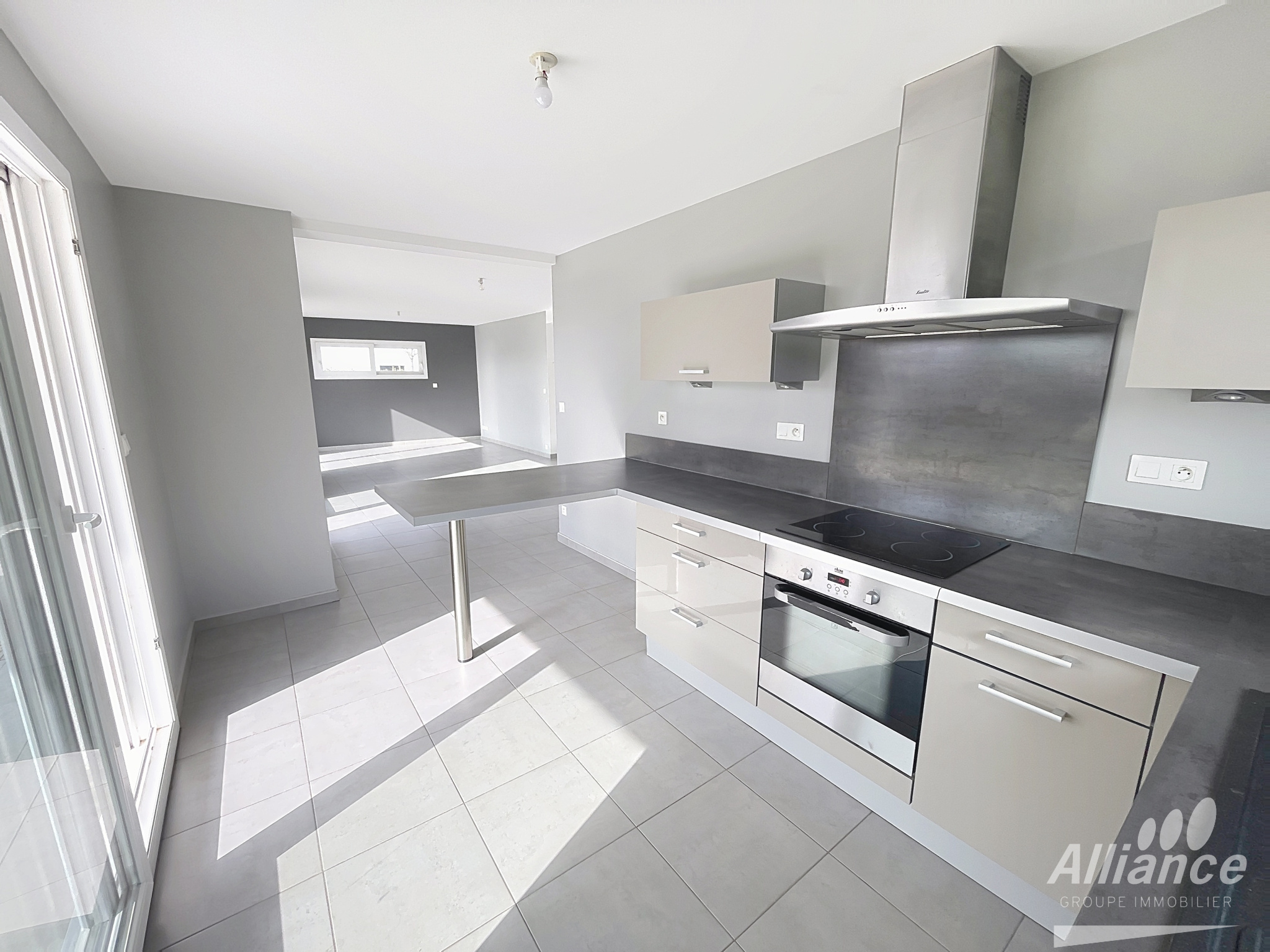 Maison contemporaine 4 chambres avec terrain