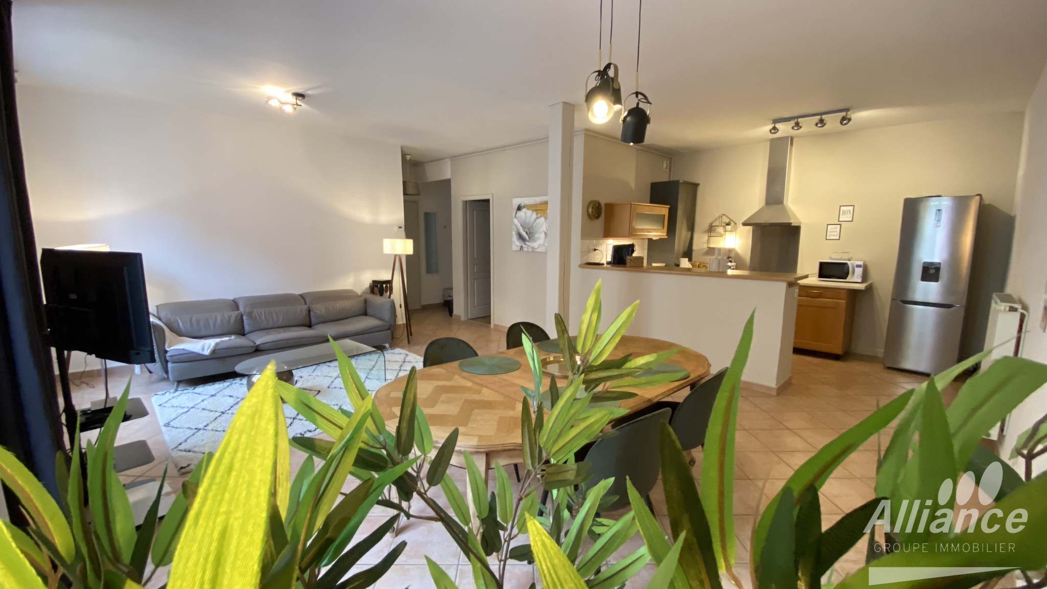À Montbéliard, appartement meublé avec 3 pièces en location