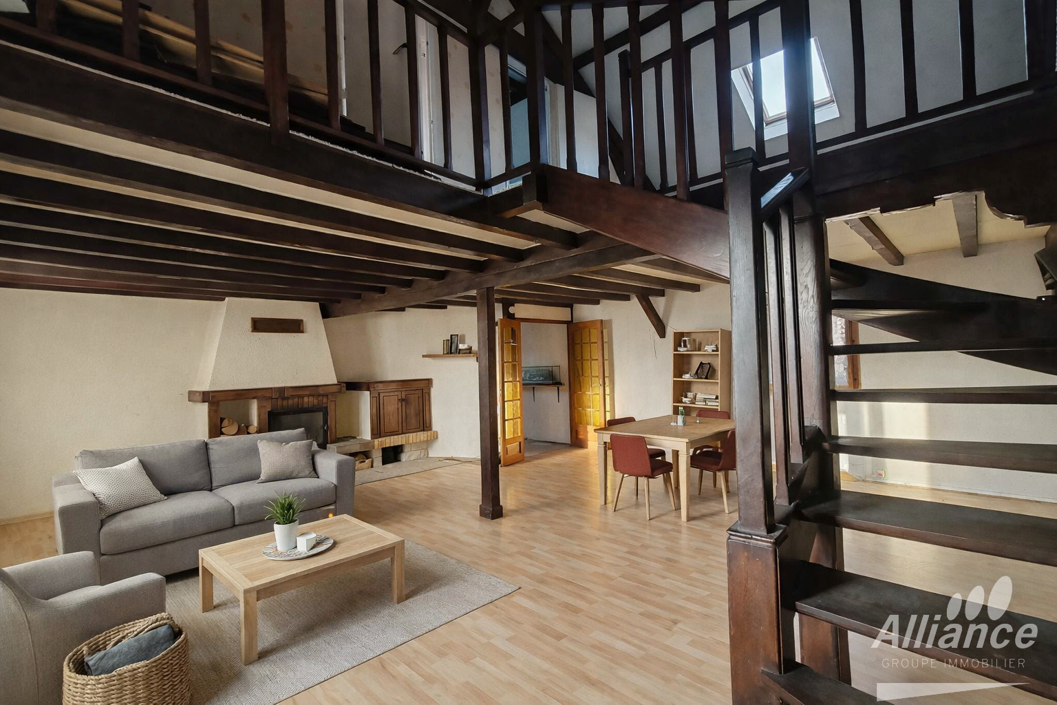 Appartement F5 Duplex avec 2 garages