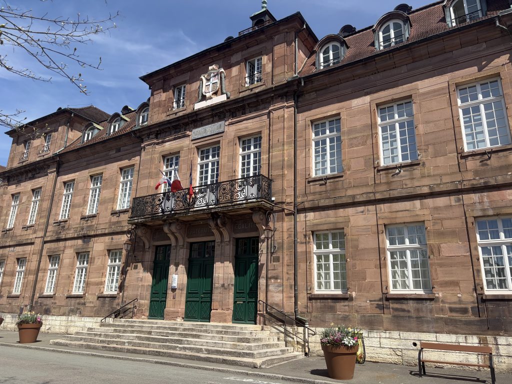 Facade de la mairie de Montbéliard.