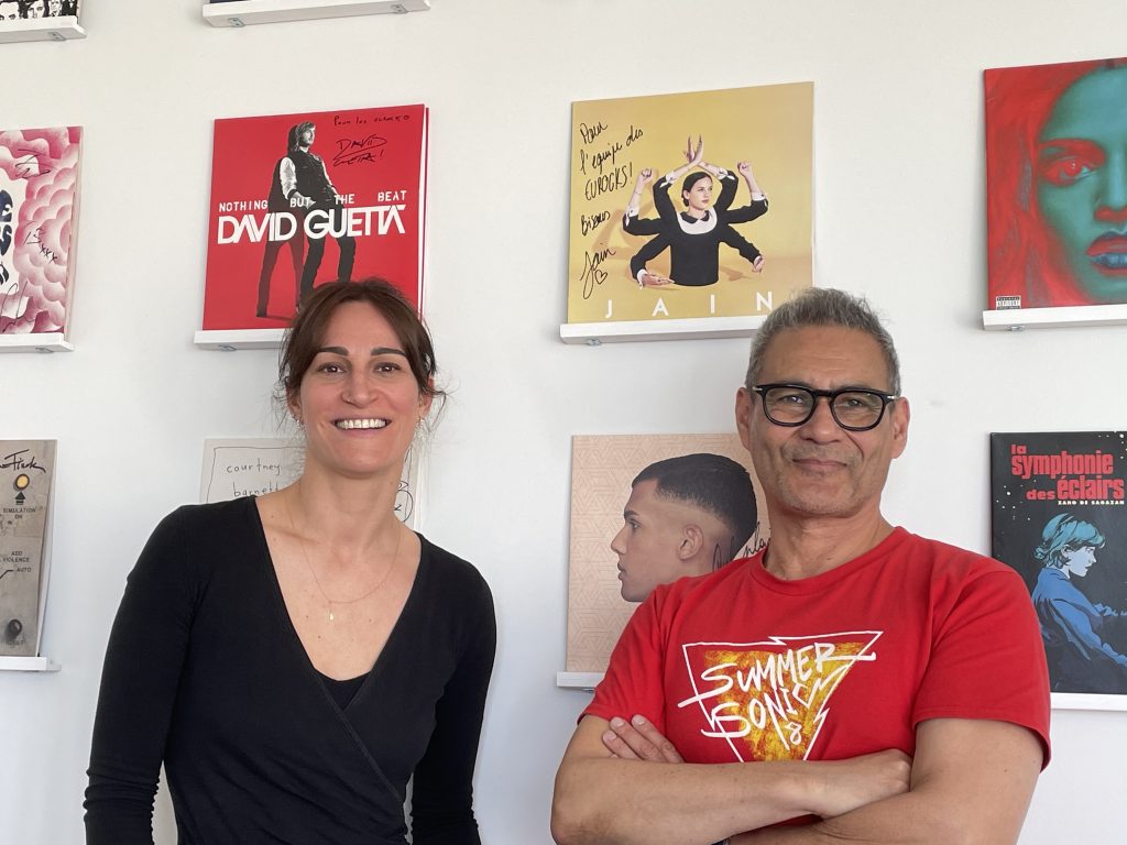 Johanna Donzé, administratrice à Territoire de Musiques, et Jean-Paul Roland, directeur.