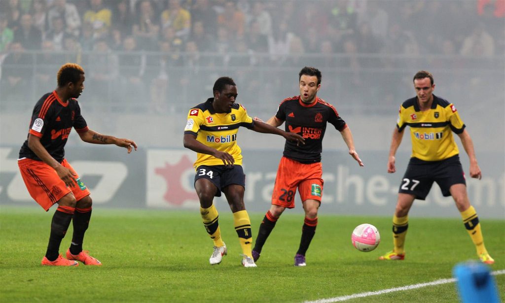 Le 20 mai 2012, Sochaux bat l'Olympique de Marseille à Bonal et assure son maintien en Ligue 1.