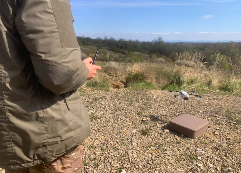 Drone d'observation Delcot du 35e régiment d'infanterie de Belfort.