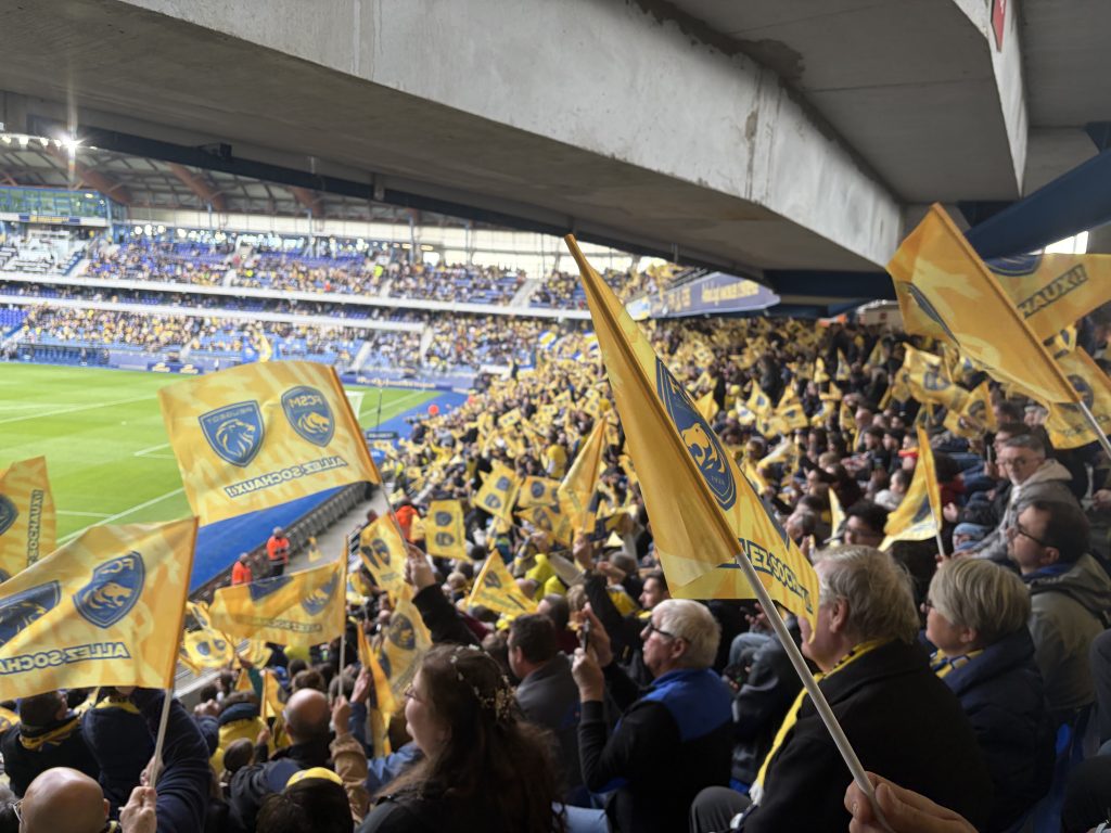 Les supporters du dernier match du FCSM de la saison 2025-2026.