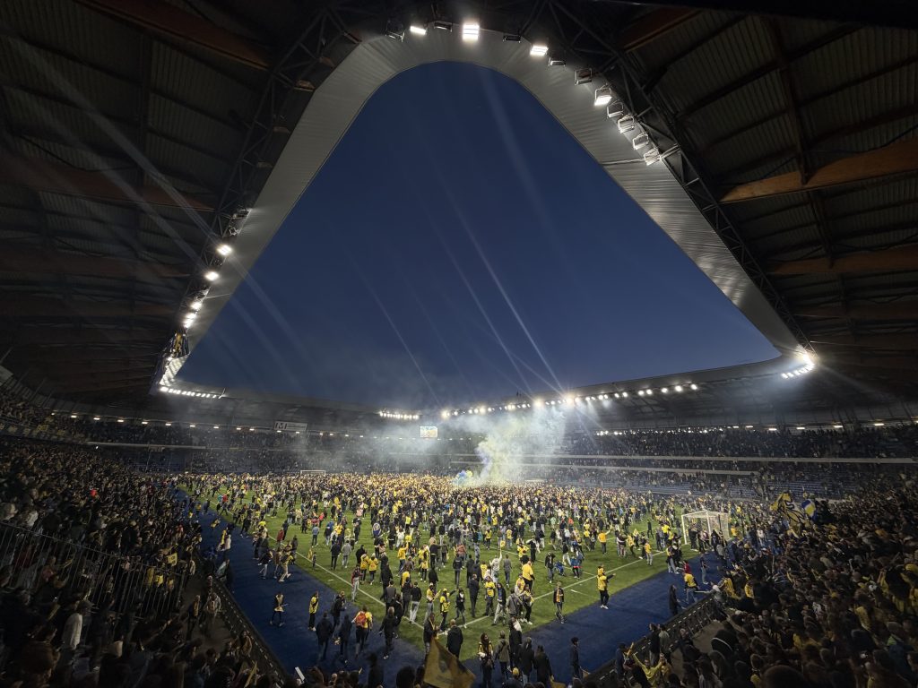 Vue d'ensemble du stade Bonal.