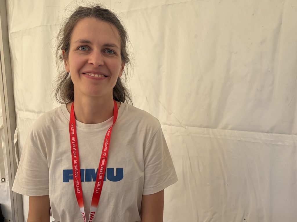 Caroline Dewit, hébergeuse pour le Fimu depuis trois ans.