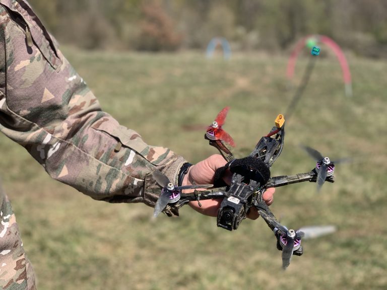 Drone FPV du 35e régiment d'infanterie de Belfort.