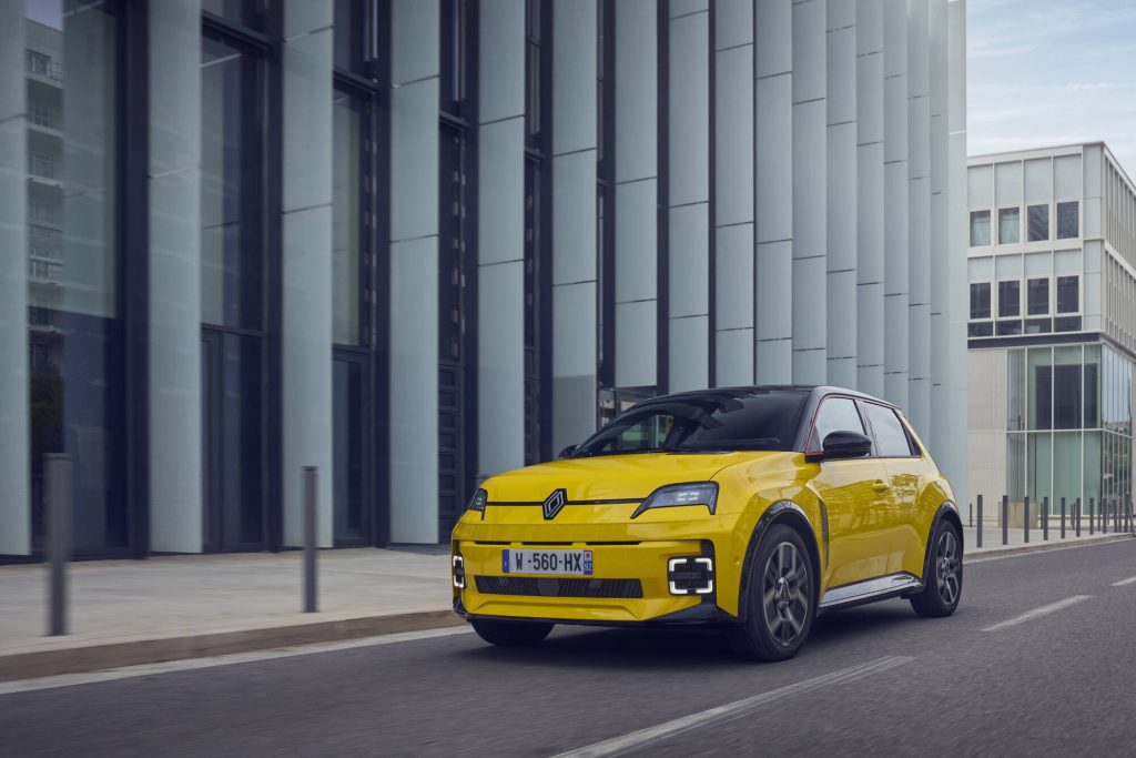La nouvelle Renault 5 électrique.