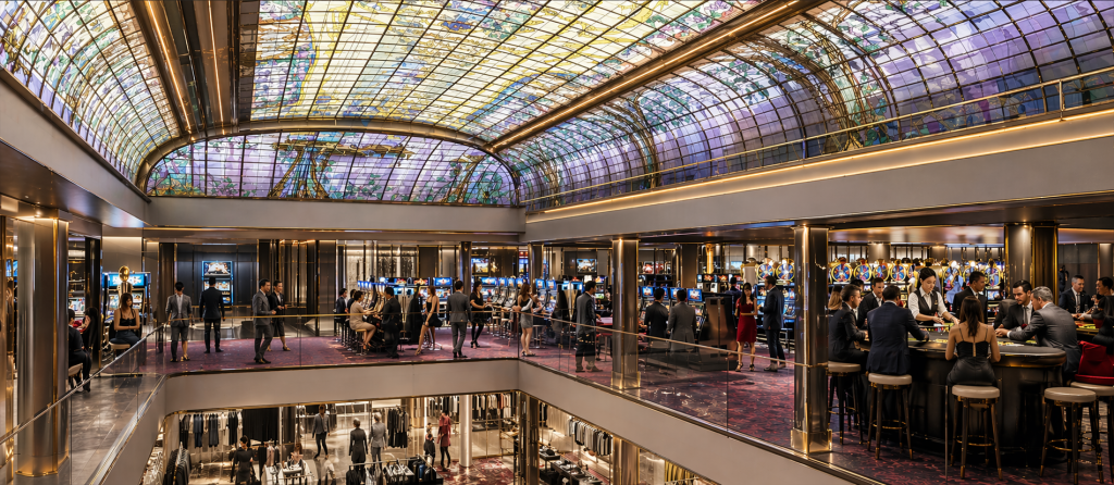 Illustration du projet pour les Nouvelles Galeries.