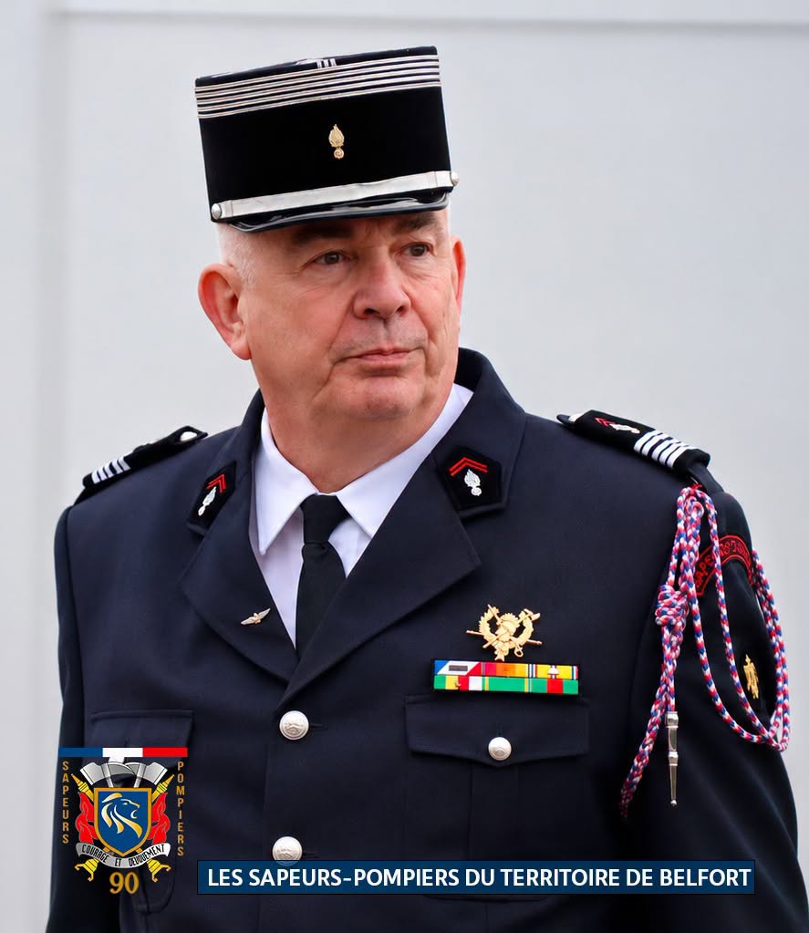 Le colonel Yves Gavel, directeur du service départemental d'incendie et de secours du Territoire de Belfort à partir du 1er août 2026.