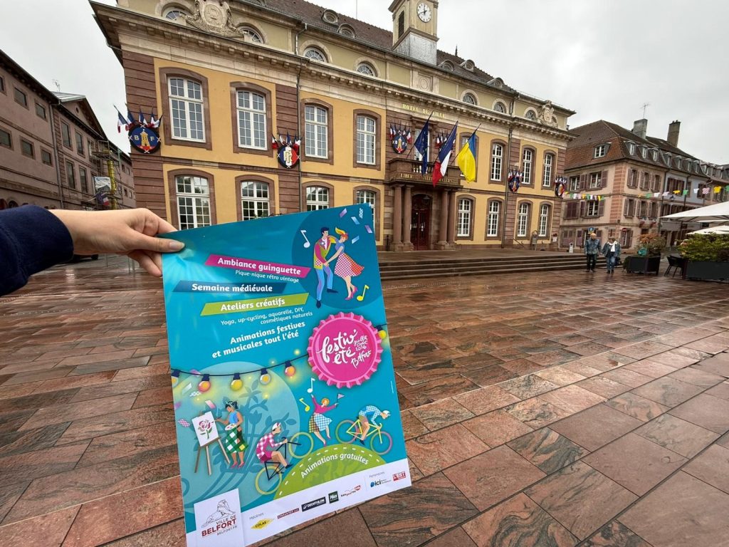 Les animations du 11e Festiv'été se dérouleront du 3 juillet au 29 août 2026 à Belfort.
