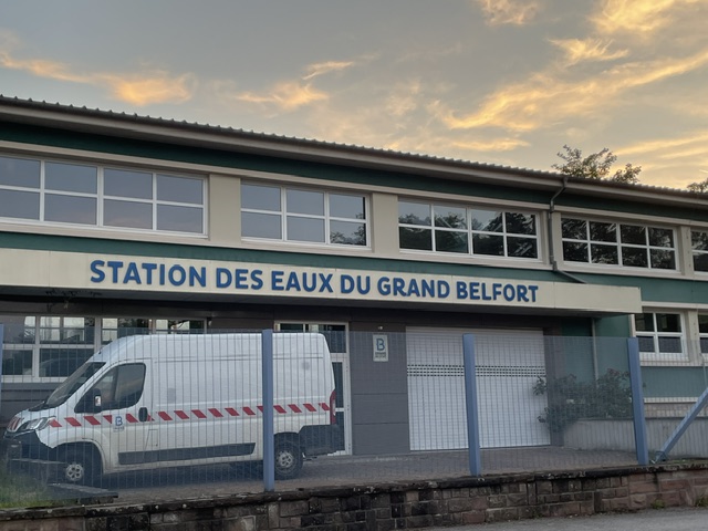 La station des eaux du Grand Belfort, dans le quartier du Mont.
