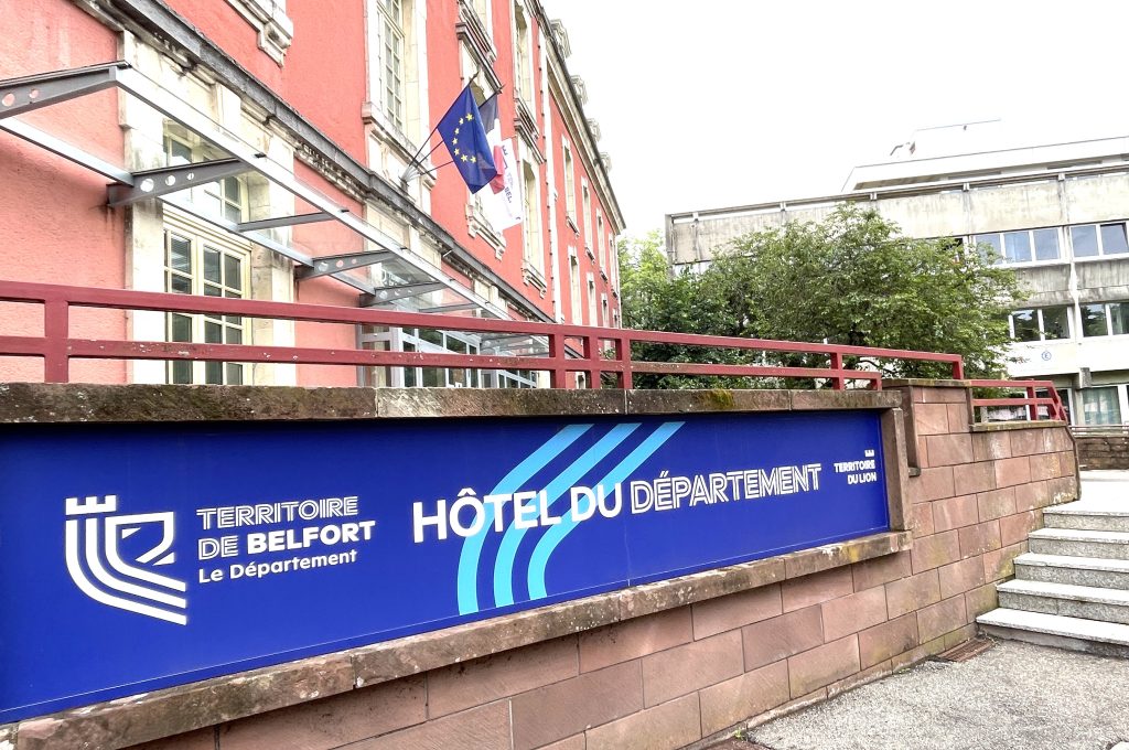 L'hôtel du département, siège du conseil départemental du Territoire de Belfort.