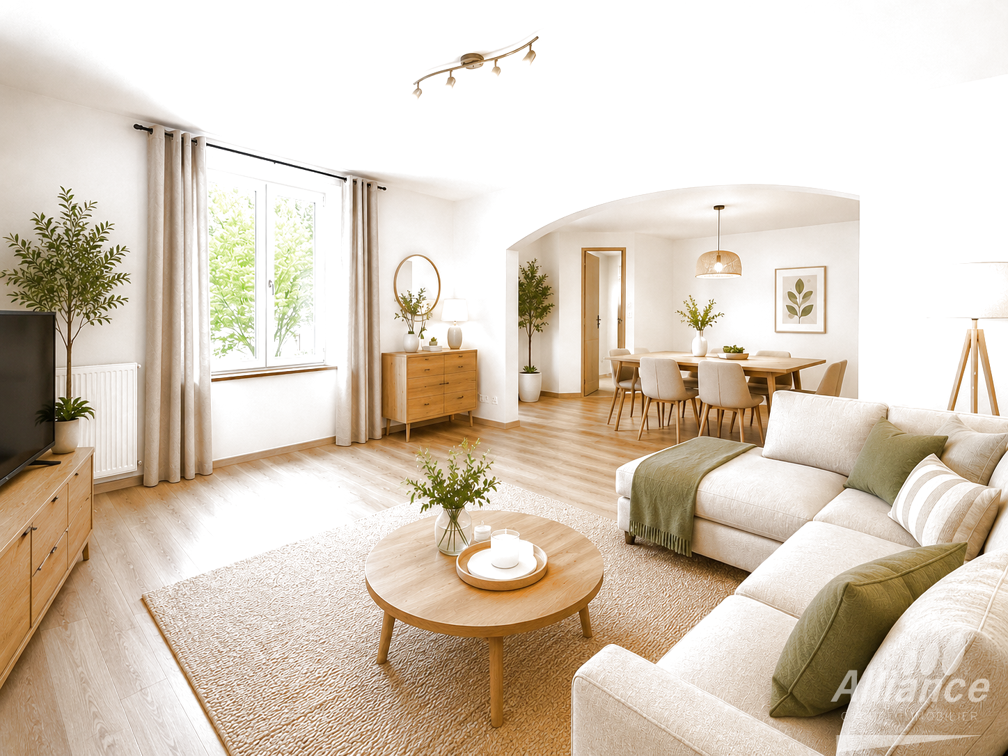 APPARTEMENT T3 LUMINEUX A PROXIMITE DE LA SUISSE.