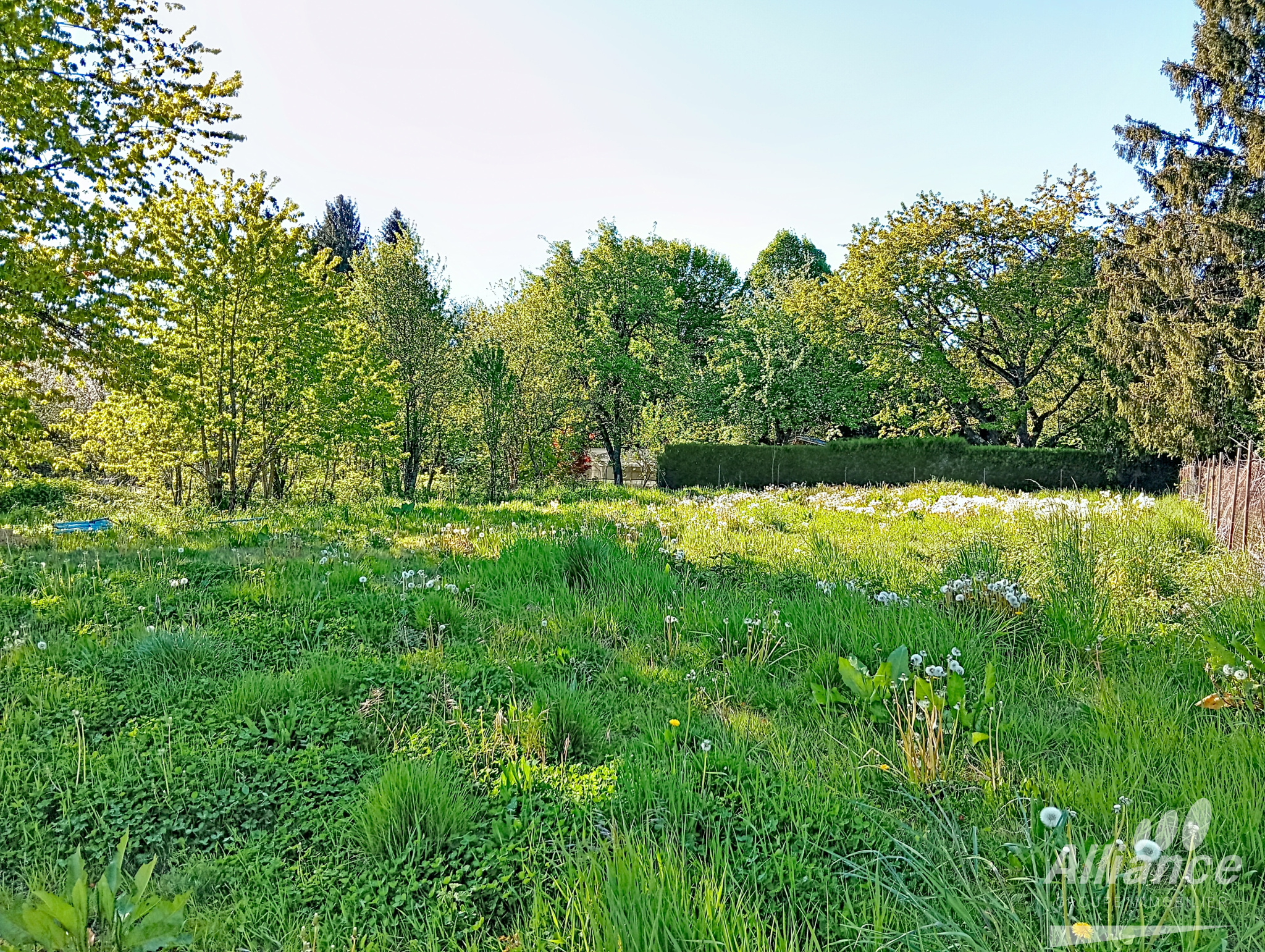 Belle parcelle de terrain plat, au calme