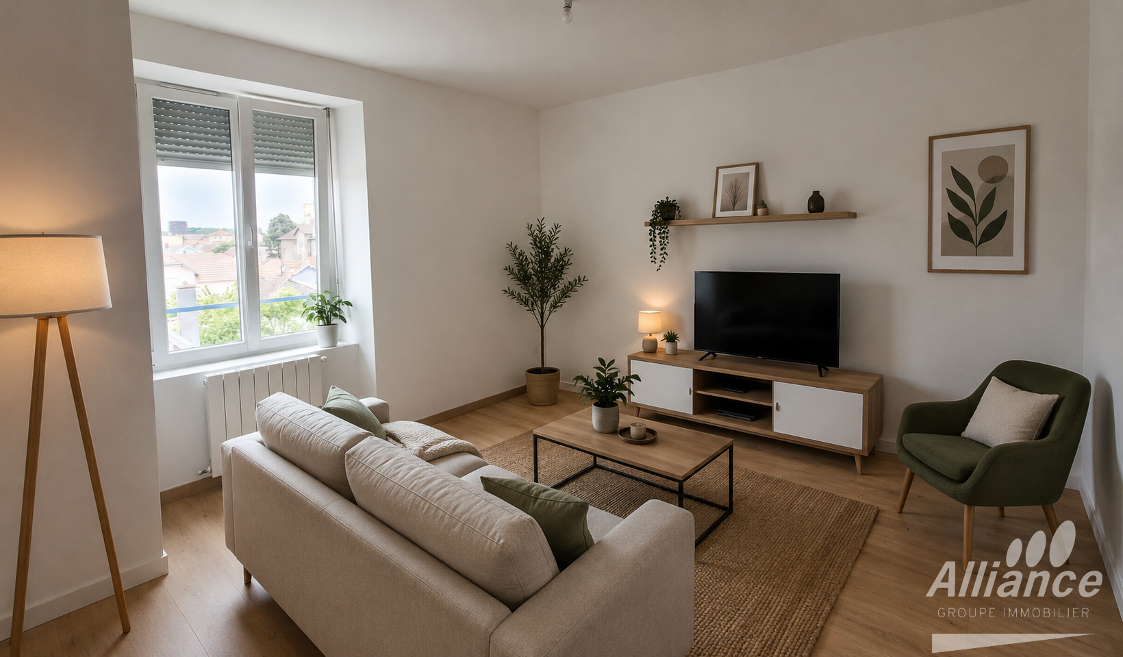 APPARTEMENT F2 VUE SUR LE LION DE BELFORT