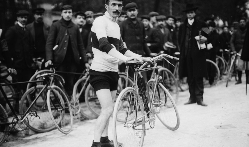 René Pottier lors du Tour de France 1905.