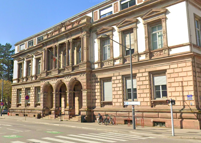 Le tribunal judiciaire de Mulhouse, dans le haut-Rhin.