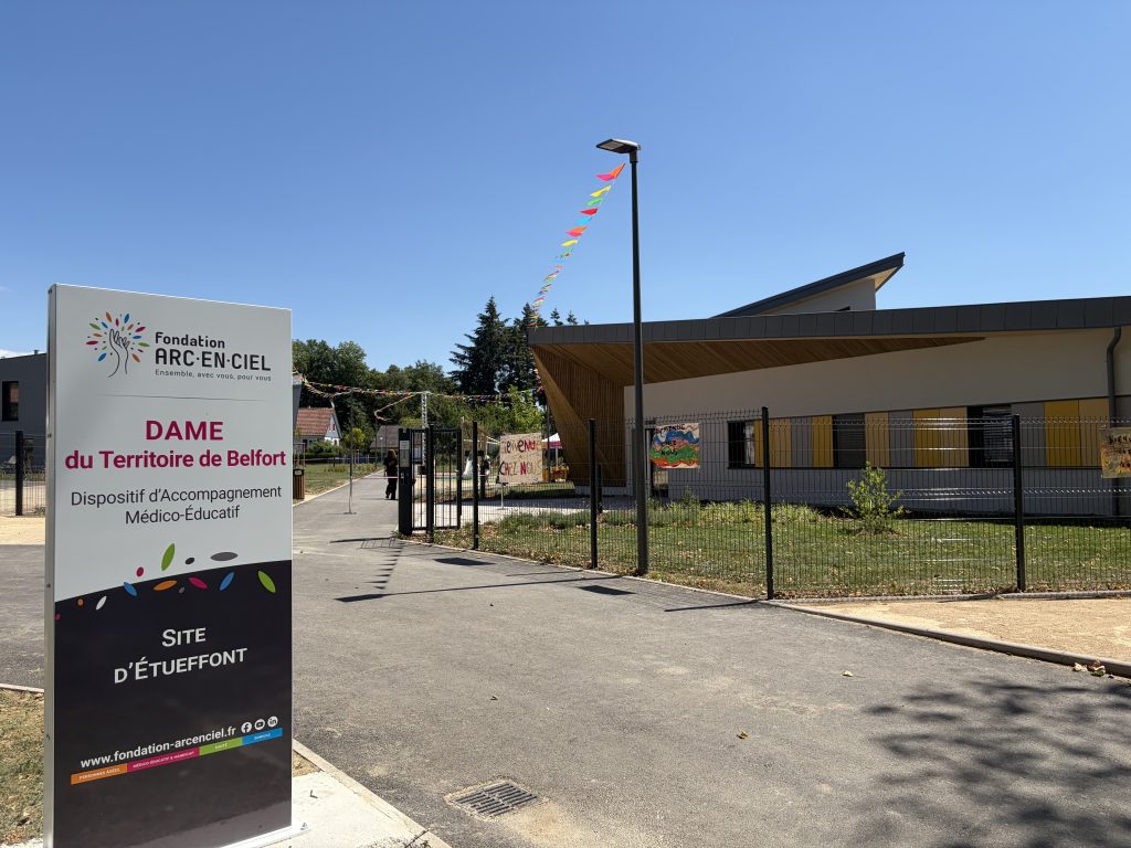 Le bâtiment du DAME du Territoire de Belfort à Étueffont.