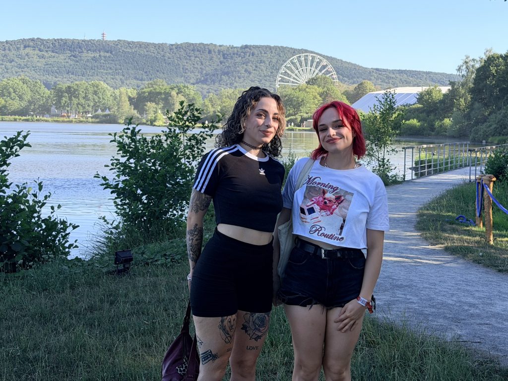 Le duo Copycat au festival des Eurockéennes.