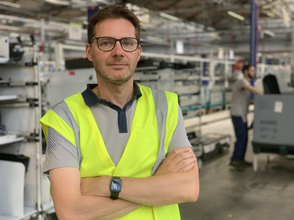 Julien Monclin a été directeur de la logisitique de l'usine Stellantis de Sochaux de 2021 à 2026.