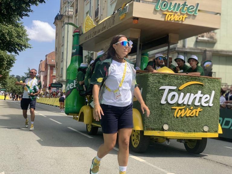 Toujours autant de réussite pour les annonceurs du Tour de France, auprès du public.