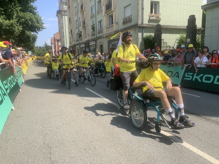 L'initiative "Vélo pour tous" a sensibilisé aux enjeux du handicap lors de l'arrivée du Tou de France à Belfort le 17 juillet 2026.