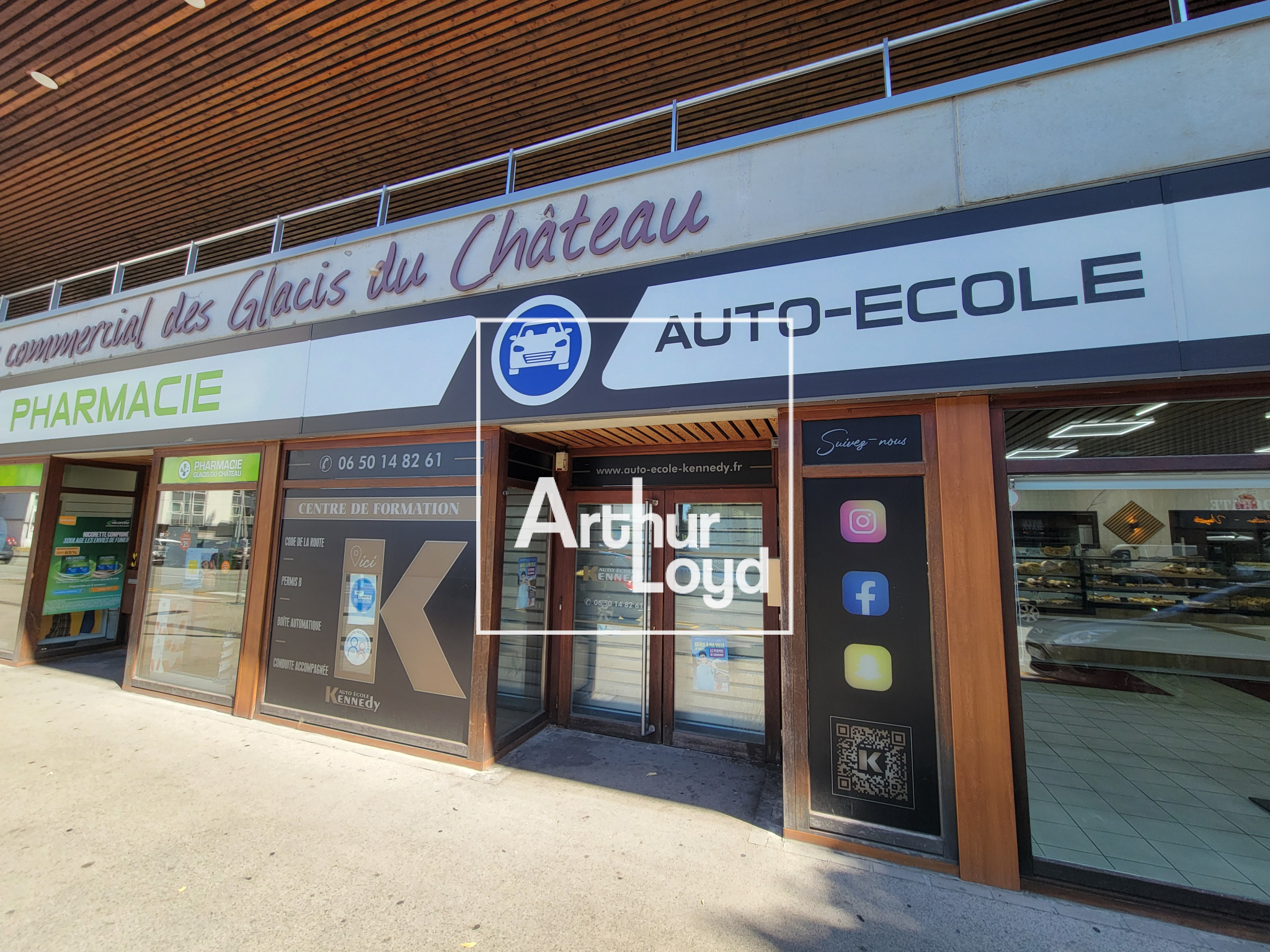 Local à louer au centre commercial des Glacis à Belfort