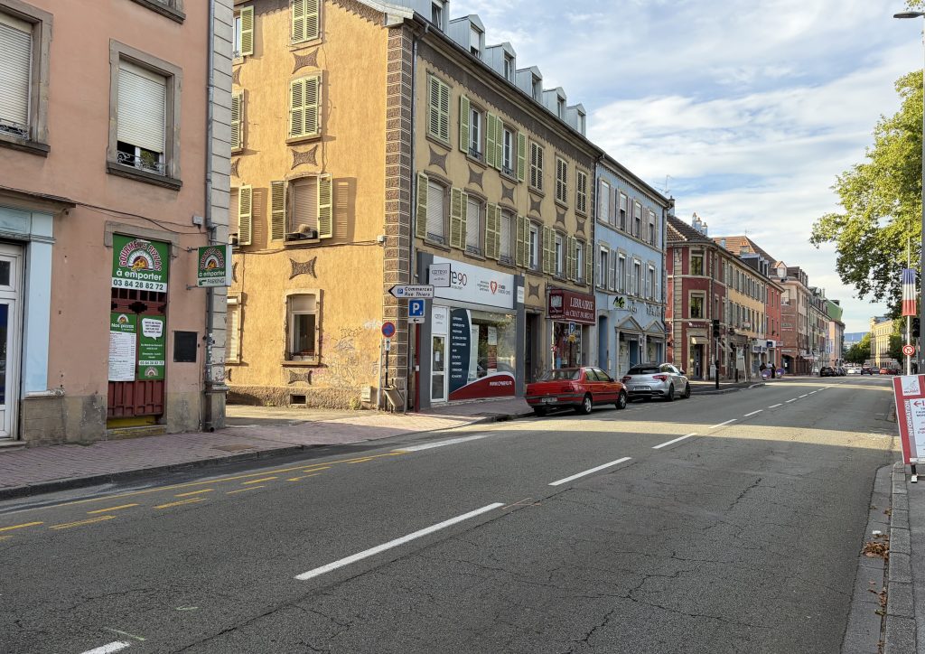 Le Faubourg de Montbéliard à Belfort.