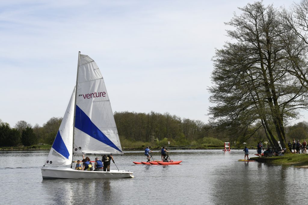 Les activités de la base nautique du Malsaucy.