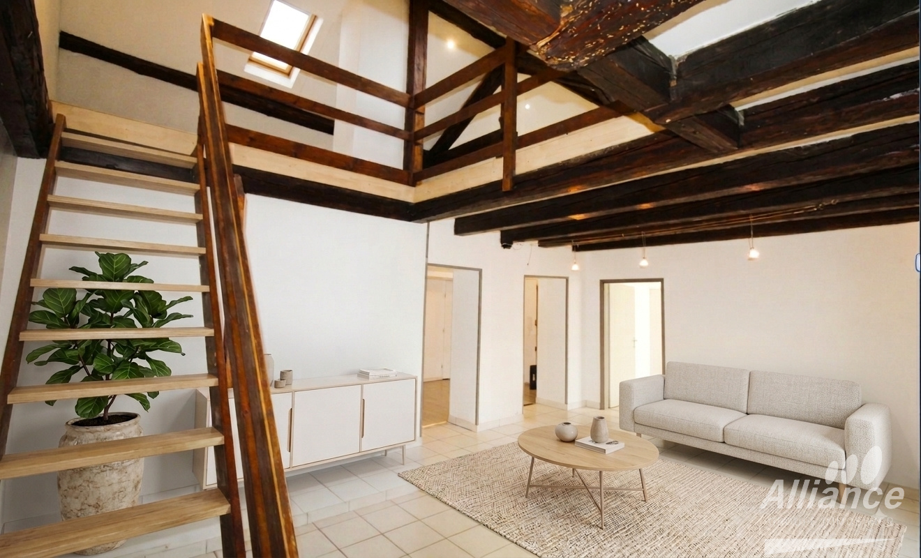 CENTRE VILLE – DERNIER ETAGE – INVESTISSEMENT LOCATIF