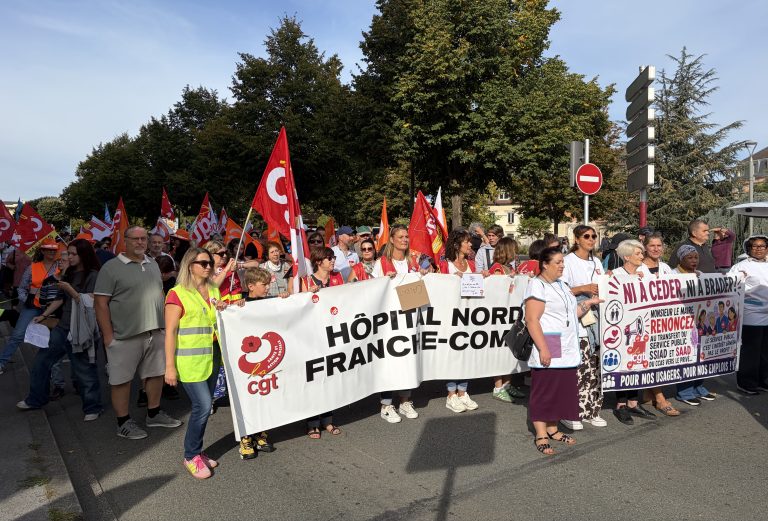 Mobilisation intersyndicale pour le fonction publique.