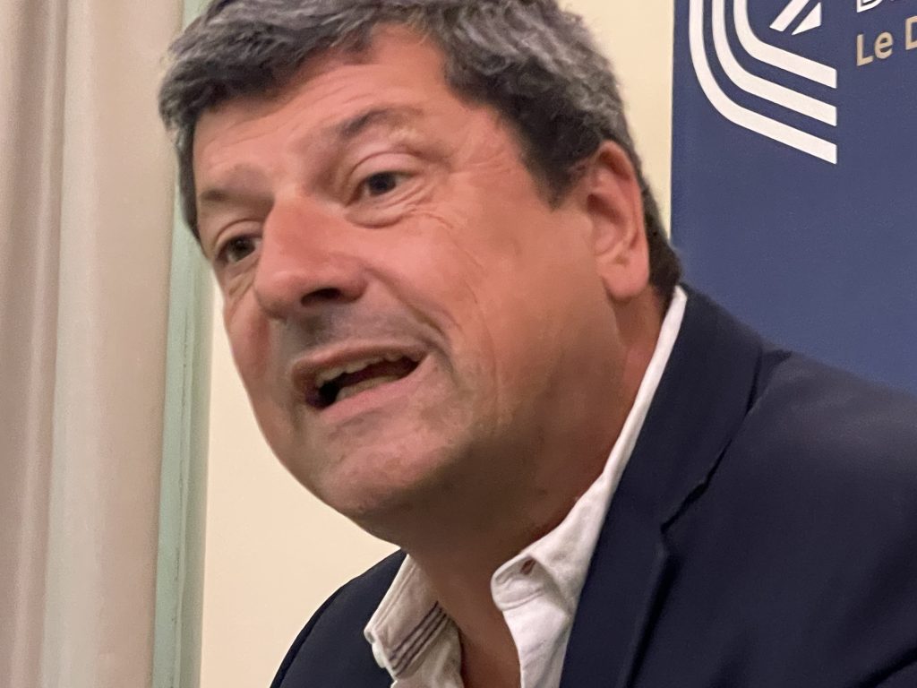 Florian Bouquet, président du conseil départemental du Territoire de Belfort.
