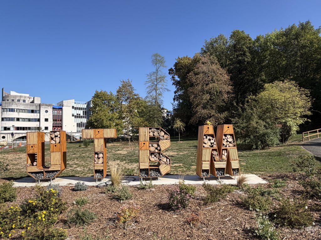 L'écozone du campus UTBM de Sevenans.