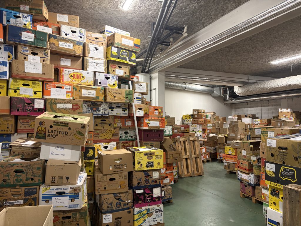 Le stock de livres de la Foire aux livres de Belfort.
