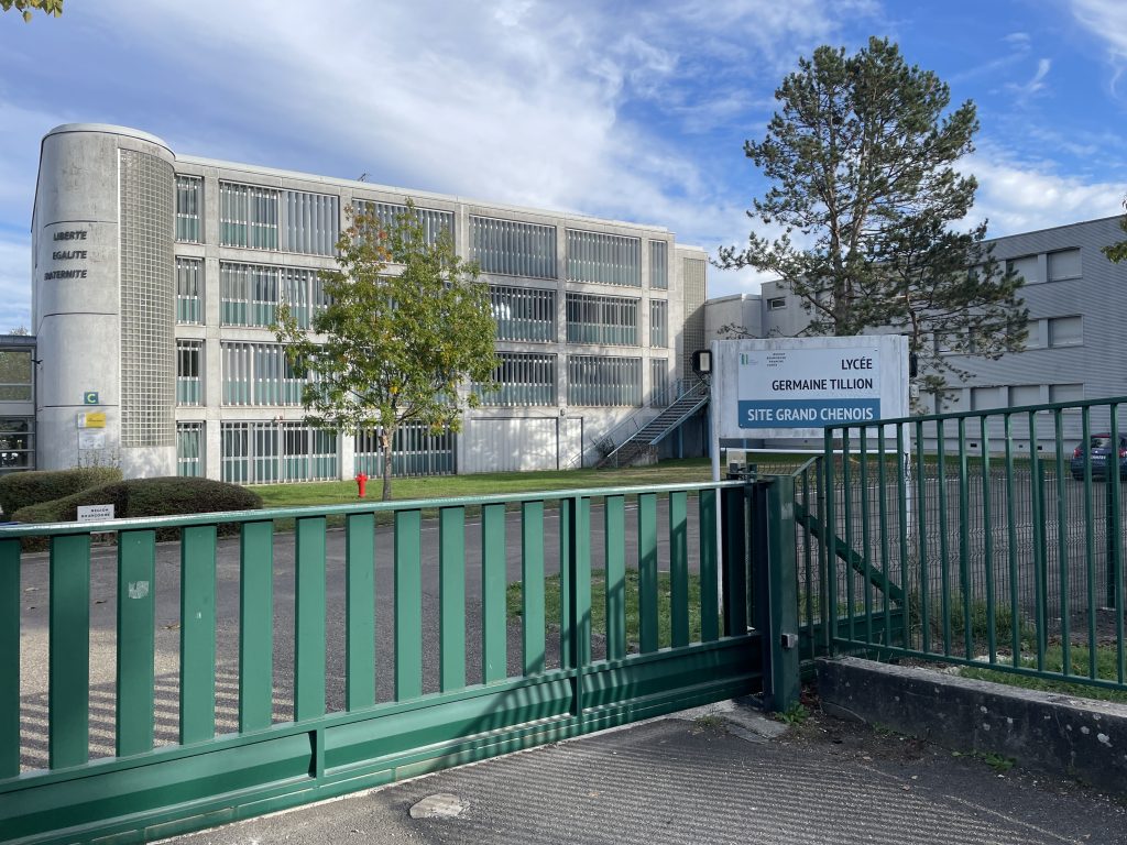 Le site du Grand-Chênois du lycée Germaine-Tillon à Montbéliard.