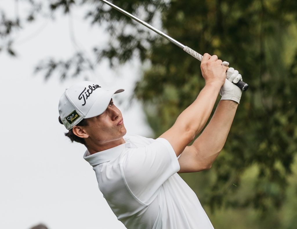 Louis Paulus au golf.