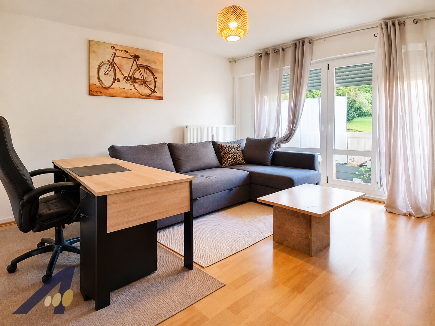 MONTBÉLIARD F2 AVEC BALCON, CAVE ET PARKING PRIVATIF RE — photo 1